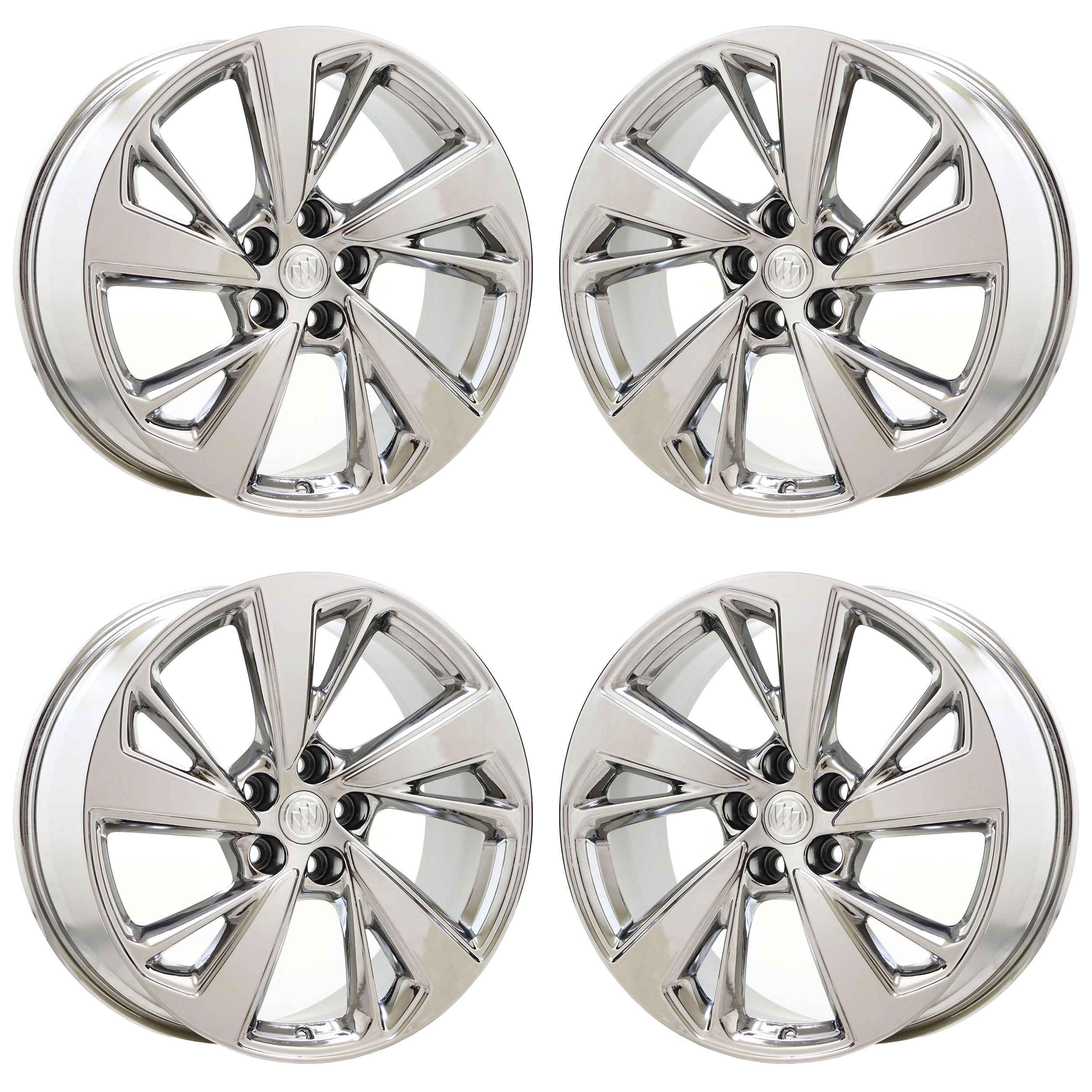 20" Buick Envision Bright Chrome wheels rims Factory OEM set 4161 EXCHANGE